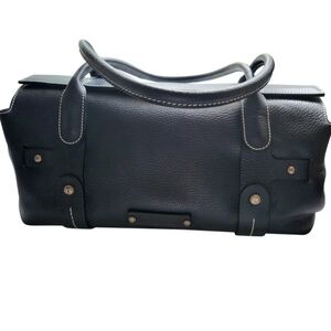 Salvatore Ferragamo Sophia Leather Bag - Navy Blue